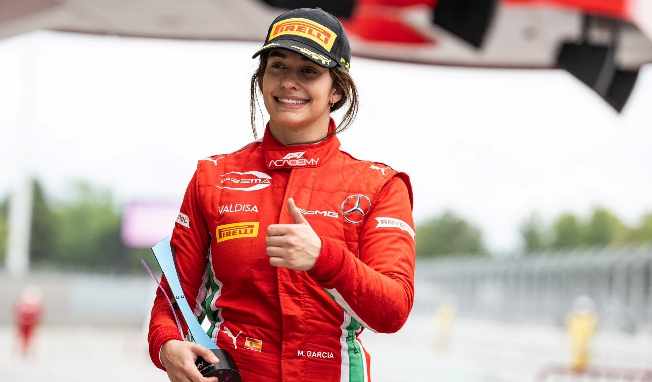 Marta García - En 2023 se convierte en la primera campeona del mundo de la historia de la F1 Academy